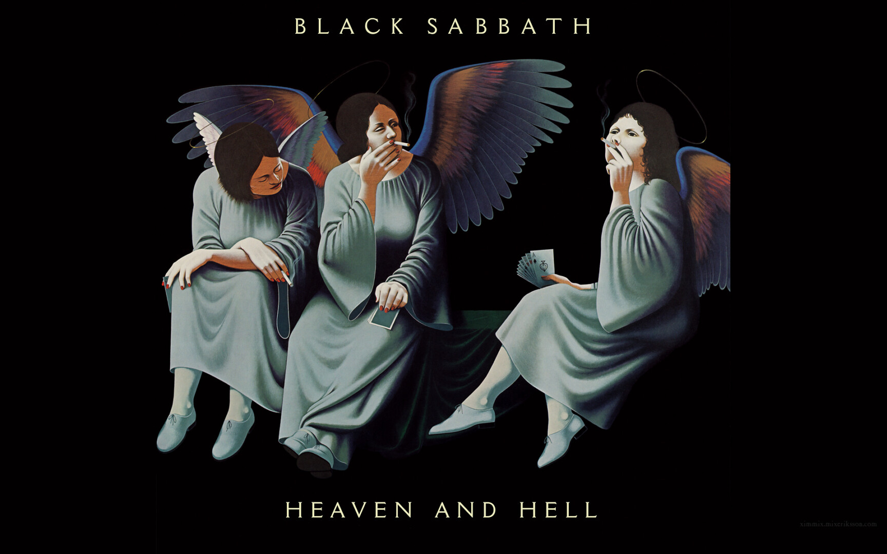 Black sabbath - heaven and hell.