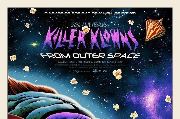 A poster for killer knons from outer space.