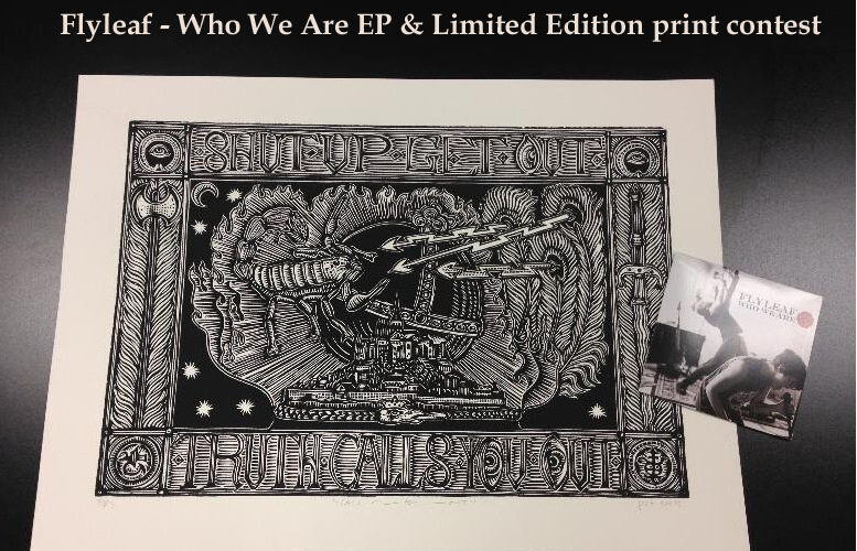 Who we are limited edition print contest.