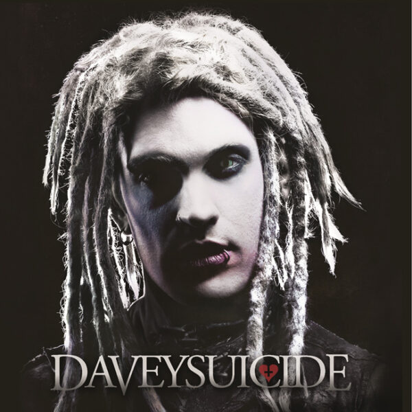 The cover of davey suicide with a man with dreadlocks.