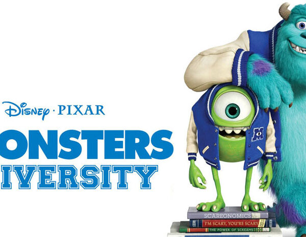 Disney monsters university poster.