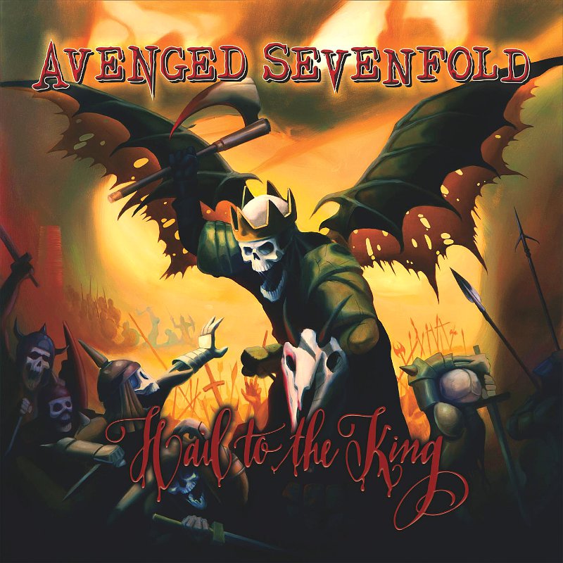 The cover of avenged sevenfold's hall of the king.