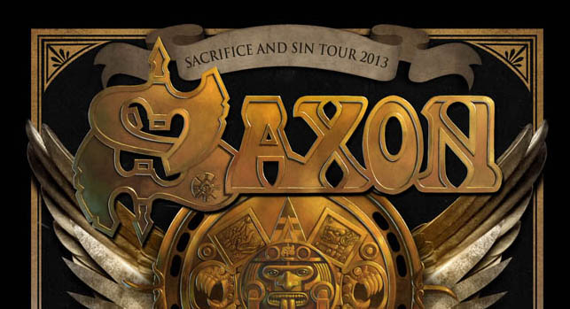 The logo for saxon.