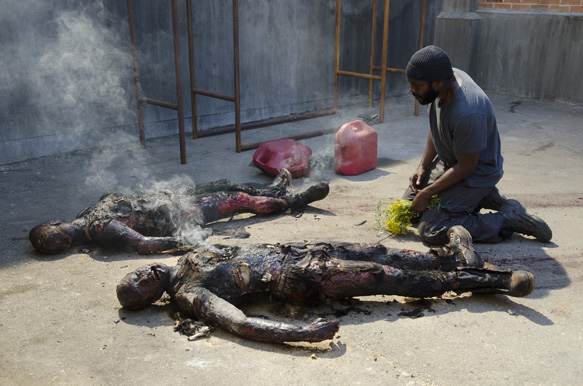 Tyreese (Chad Coleman) - The Walking Dead _ Season 4, Episode 2 - Photo Credit: Gene Page/AMC