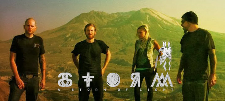 A group of people standing in front of a mountain.