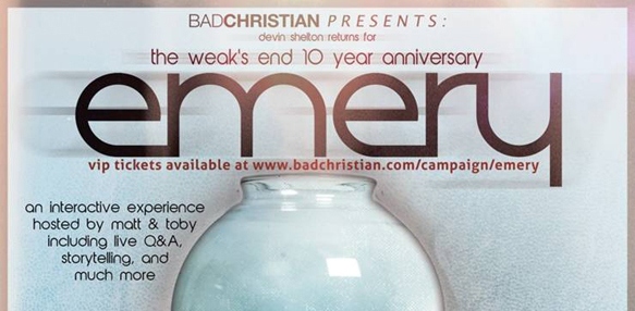 Eu christ presents the weekly 10th anniversary of emery.