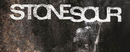 The cover of stonesour, with the word stonesour on it.