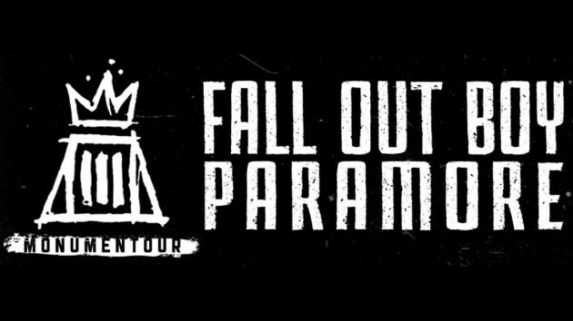 paramore fall out boy tour
