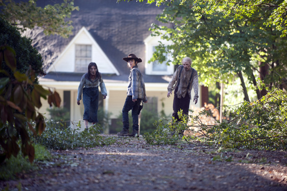 Carl Grimes (Chandler Riggs) - The Walking Dead _ Season 4, Episode 9 - Photo Credit: Gene Page/AMC