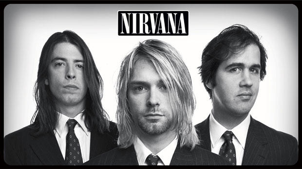 Nirvana's Dave Grohl, Kurt Cobain and Krist Novoselic. (promotional photo)