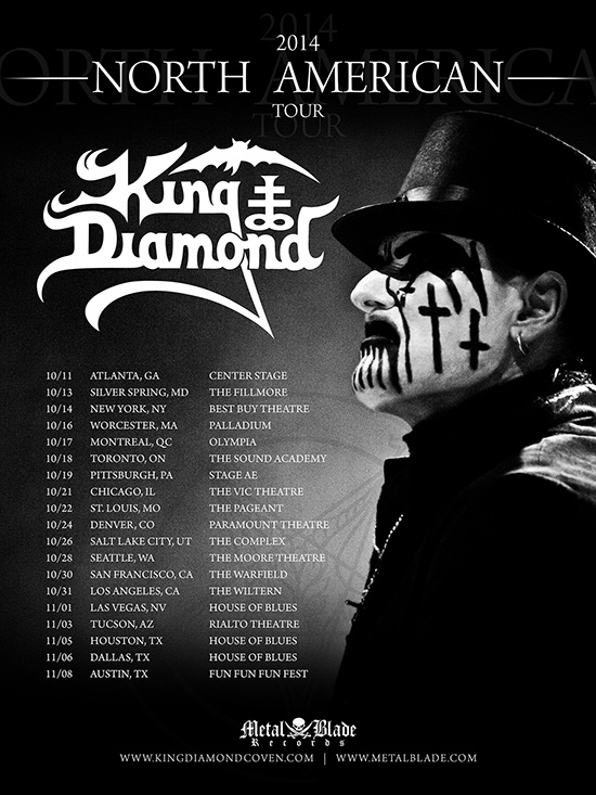 king-diamond-tour-2014