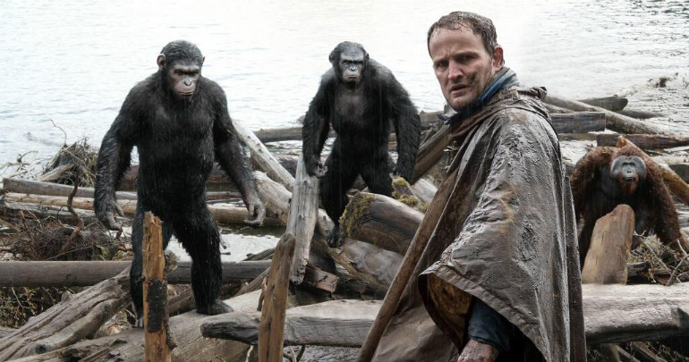 Still from Dawn of the Planet of the Apes 