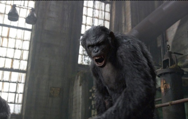 Still from Dawn of the Planet of the Apes 