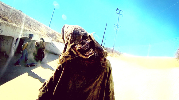 A scene from “Bonestorm” in V/H/S VIRAL, a Magnet Release. Photo courtesy of Magnet Releasing.