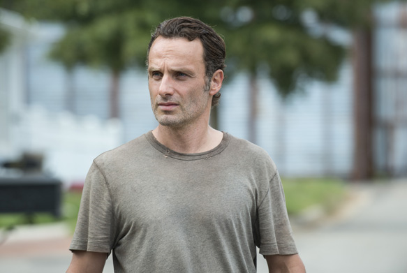 Andrew Lincoln as Rick Grimes - The Walking Dead _ Season 5, Episode 12 - Photo Credit: Gene Page/AMC