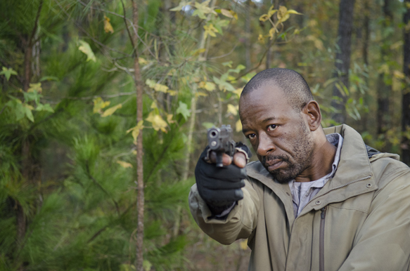 Lennie James as Morgan Jones - The Walking Dead _ Season 5, Episode 16 - Photo Credit: Gene Page/AMC