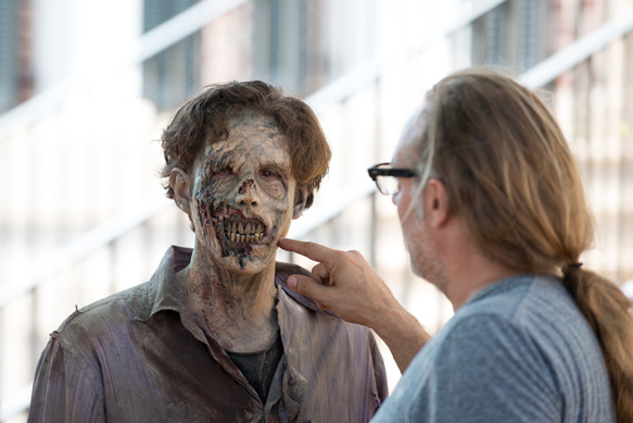 Greg Nicotero - The Walking Dead _ Season 6, Episode 8 - Photo Credit: Gene Page/AMC
