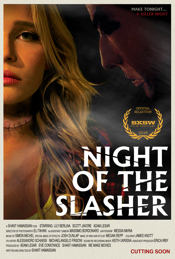 night of slasher poster