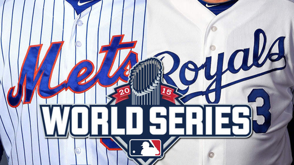 2015 MLB World Series New York Mets & Kansas City Royal promo 