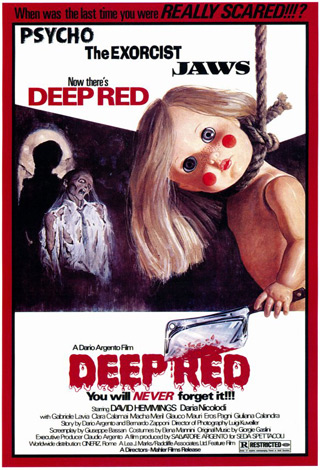 Deep Red movie poster 