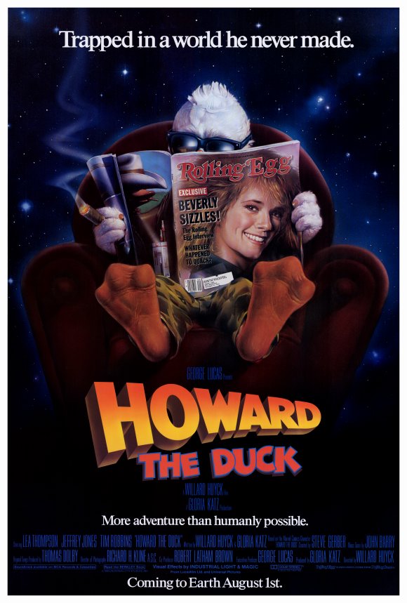 howard the duck movie poster