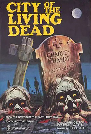 City of the Living Dead movie poster