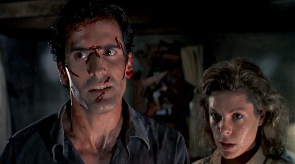 Still from The Evil Dead (1981) 