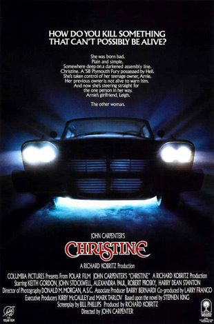 Christine movie poster 