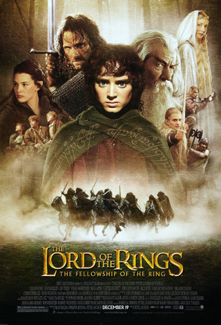 Lord of the Rings movie poster 