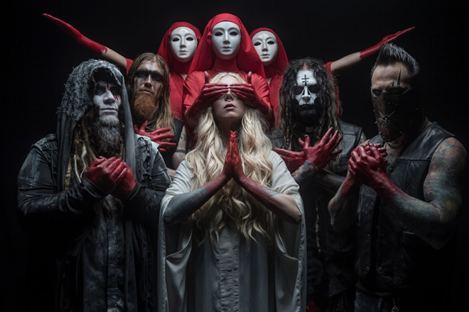 Maria Brink, In This Moment, Godmode band photo