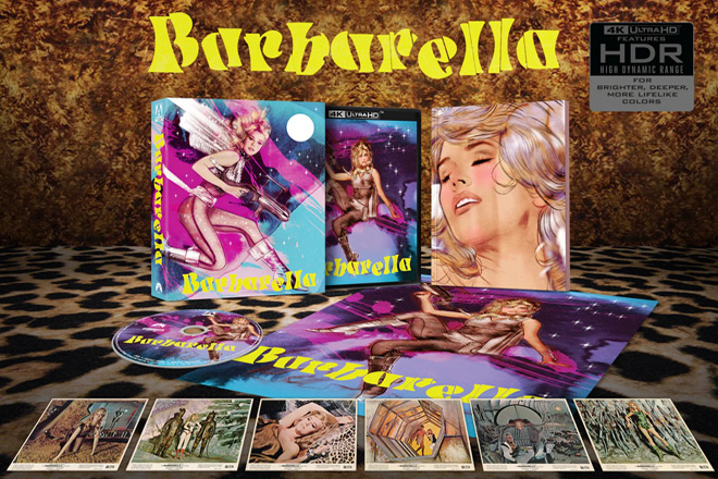 Barbarella 4k limited edition set 