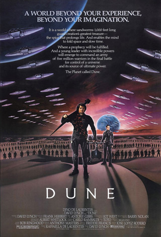 Dune movie poster 