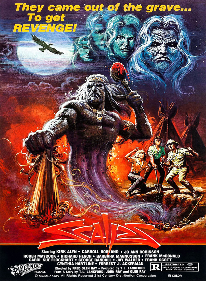 Scalps 1983 movie poster 