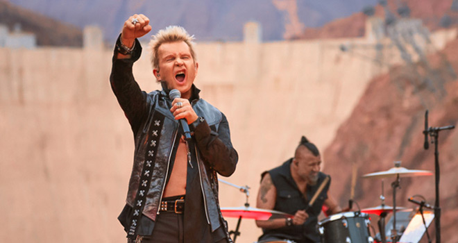 Billy Idol: Stateline live photo 