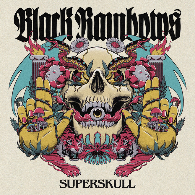 Black Rainbows Superskull album cover 