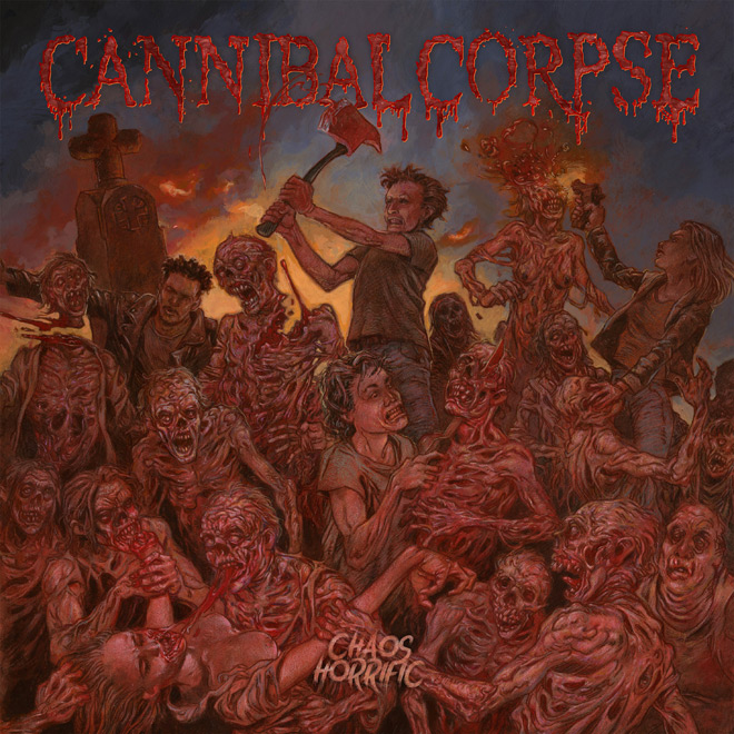 Cannibal Corpse - Chaos Horrific artwork 