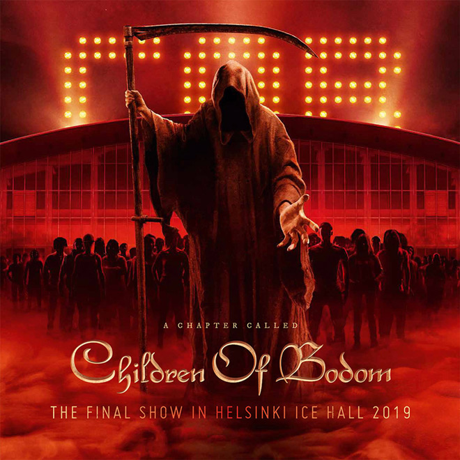 Children of Bodom 2023 live album art 