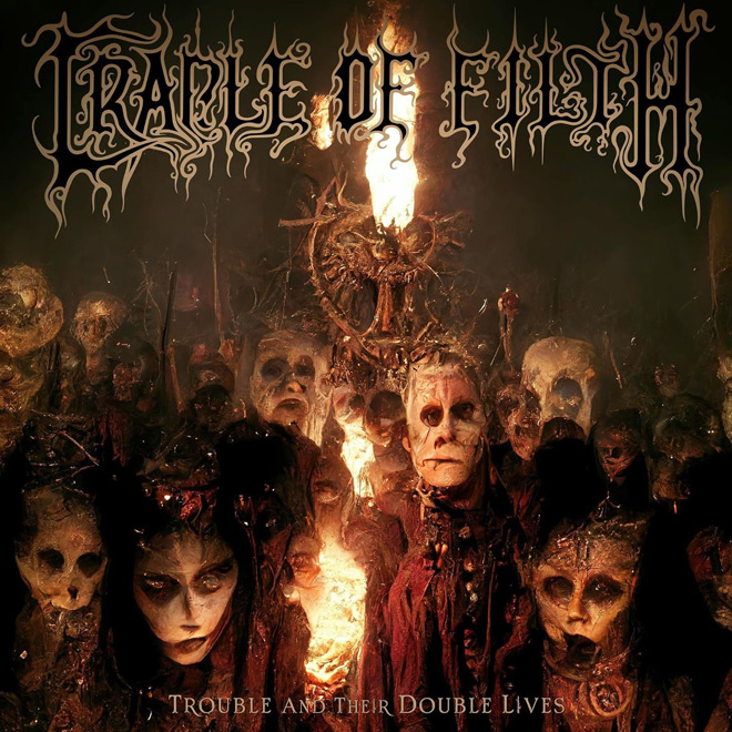 Cradle of Filth - Trouble and Their Double Lives album artwork 