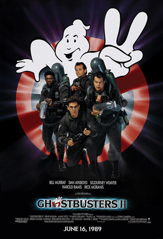 Ghostbusters II movie poster 