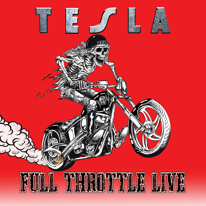 Tesla - Full Throttle Live album artwork 