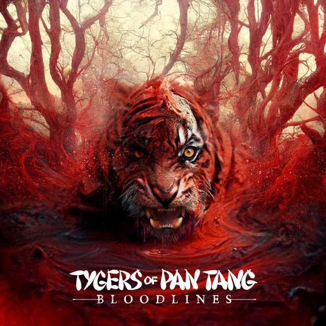 Tygers of Pan Tang - Bloodlines album artwork 
