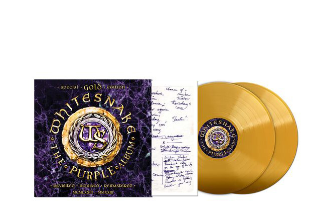 Whitesnake - The Purple Album Gold Vinyl 