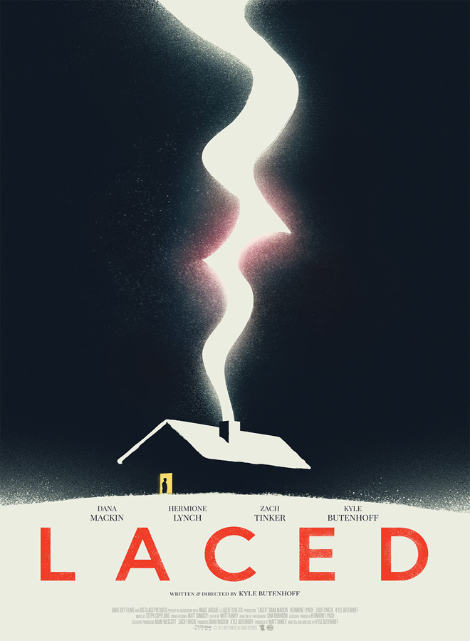 A poster for the movie Laced.