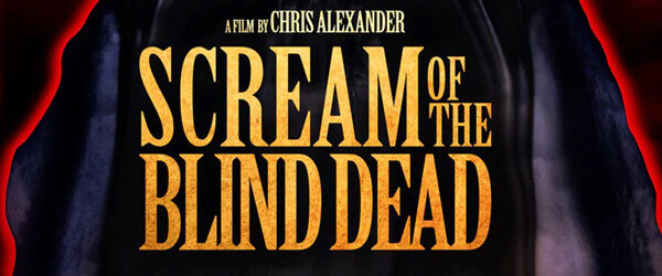 A poster for scream of the blind dead.