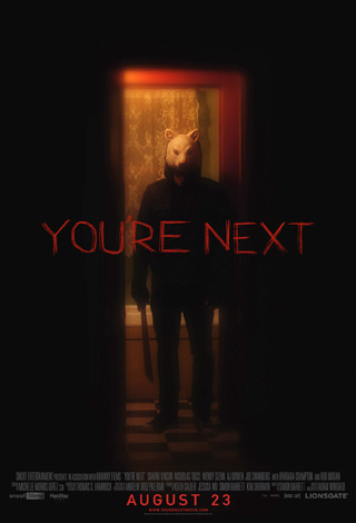 The poster for you're next.