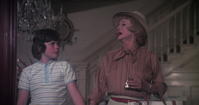 Lee Montgomery & Bette Davis in Burnt Offerings 