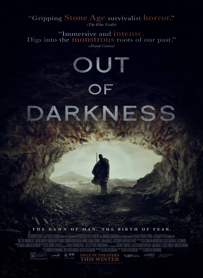Out of darkness movie poster.