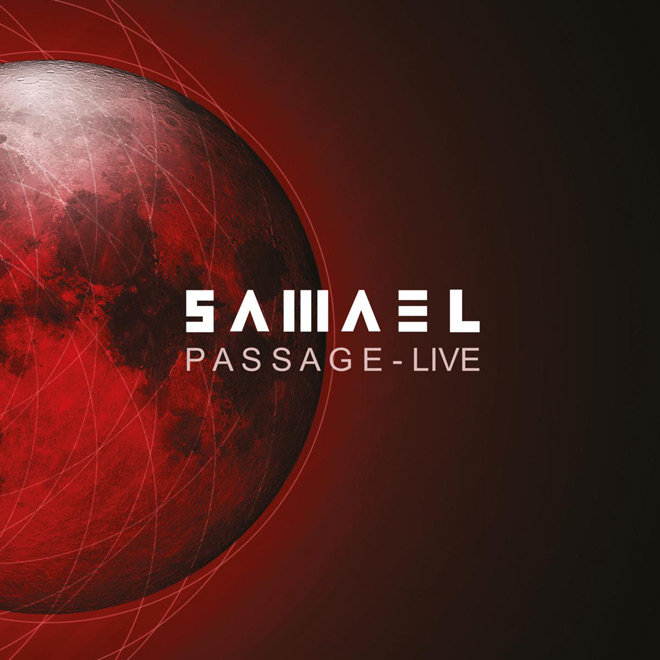 The cover of samael passage live.