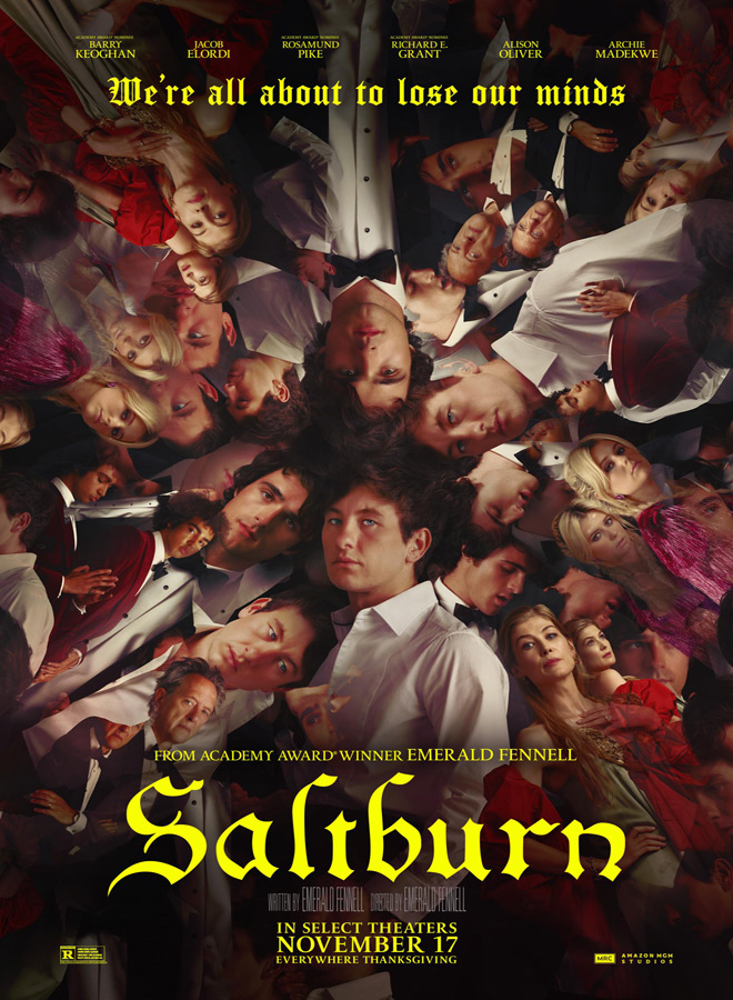 Saltburn poster 