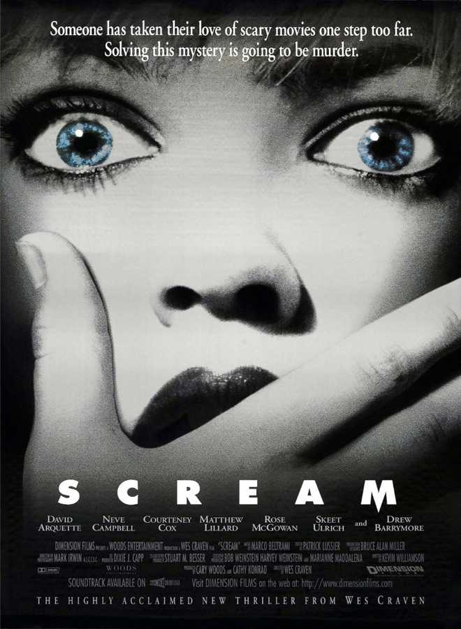 Scream movie poster 